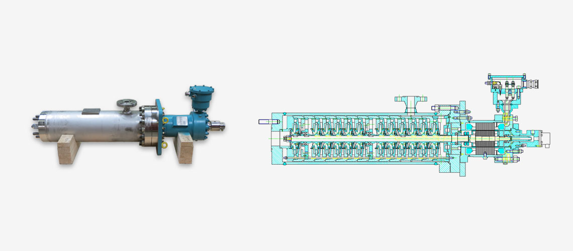 Industrial centrifugal canned motor pump, diphasic liquids pump manufacturer