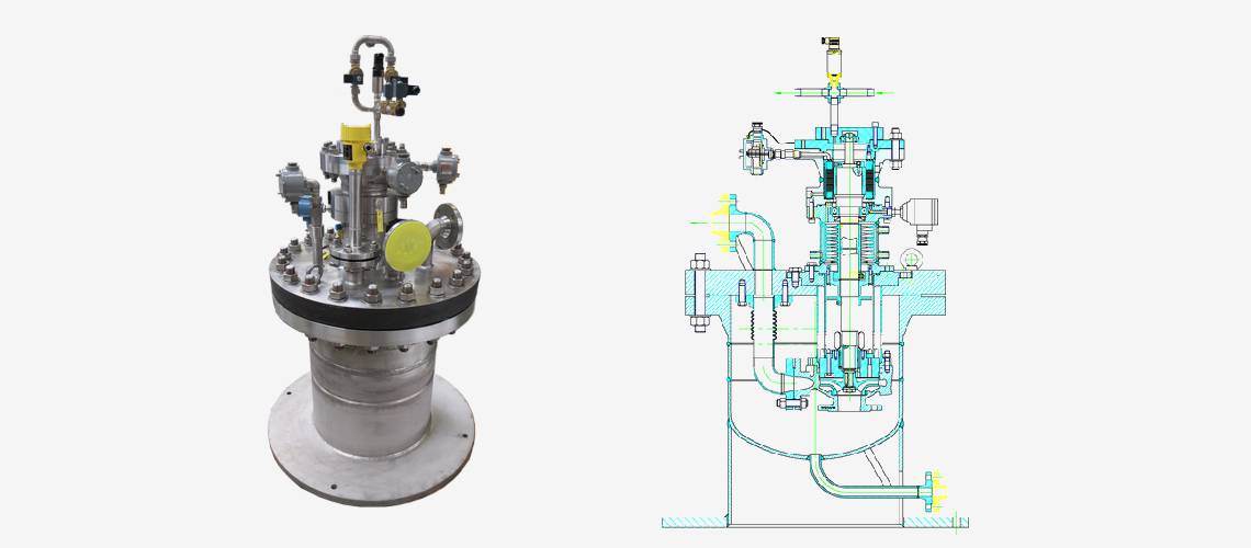 industrial centrifugal pump for lead lithium