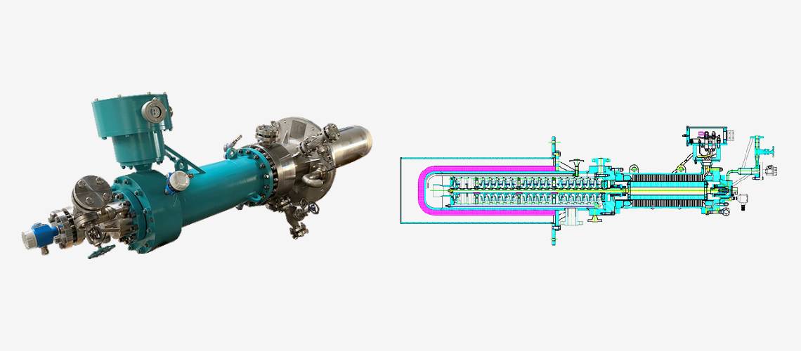 centrifugal high pressure for canned motor pump for propylene