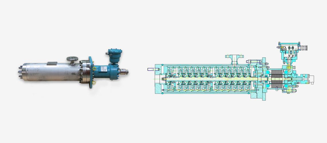 compresseur centrifuge pour liquides diphasiques