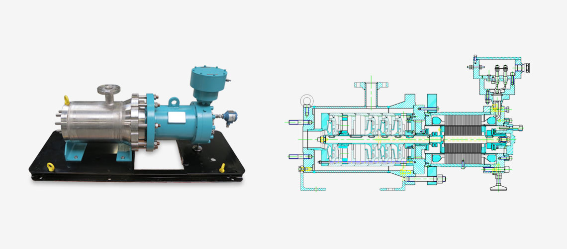 specialiste des pompes centrifuges multi etage gaz naturel liquifie