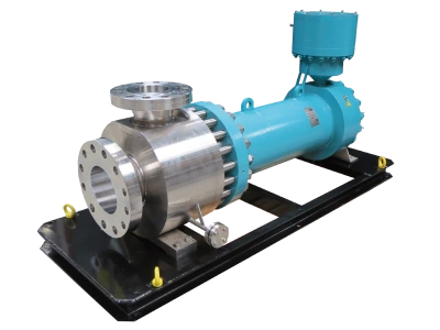 High-pressure pump solution with gas content